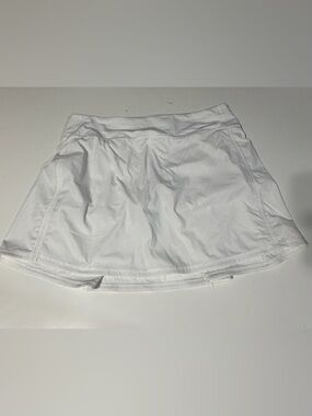 Lululemon White Athletic Skort - Classic Tennis Style